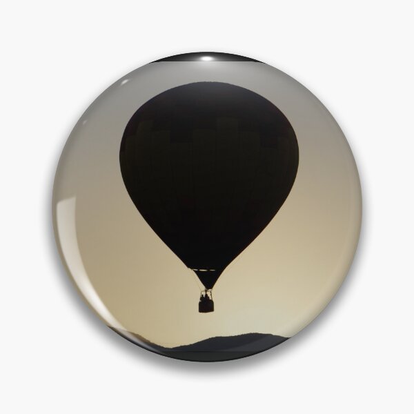 Item preview, Black Hot Air Balloon designed and sold by Easley-Does-It.