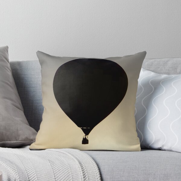 Item preview, Black Hot Air Balloon designed and sold by Easley-Does-It.