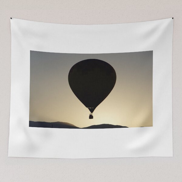 Item preview, Black Hot Air Balloon designed and sold by Easley-Does-It.