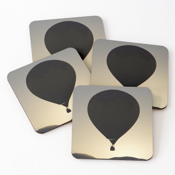 Item preview, Black Hot Air Balloon designed and sold by Easley-Does-It.
