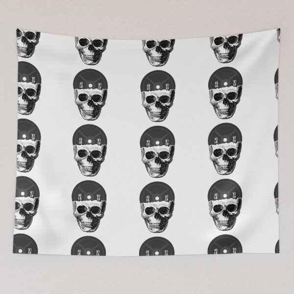 Item preview, Weight Plate Skull Training Fitness Bodybuilding  designed and sold by idovedesign.