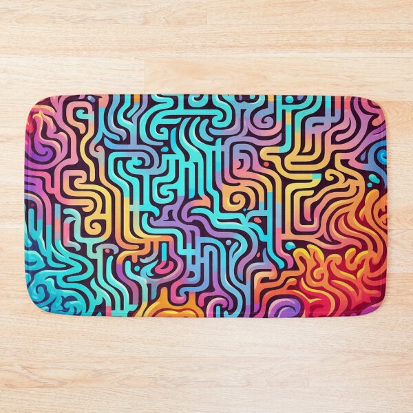 Item preview, Psychedelic Labyrinth Pattern designed and sold by Myra365Art.