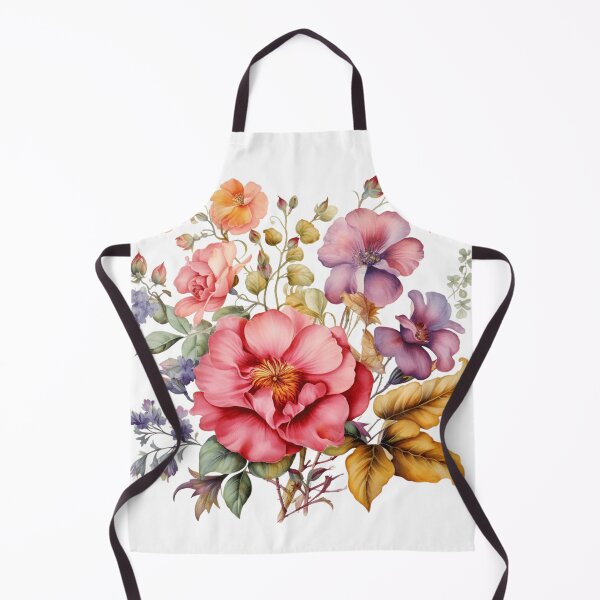 Item preview, Watercolor vintage floral motifs designed and sold by porbenjaporn.