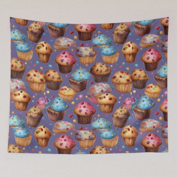 Item preview, Marvelous Christmas Muffin Pattern designed and sold by DigiDreamyArt.
