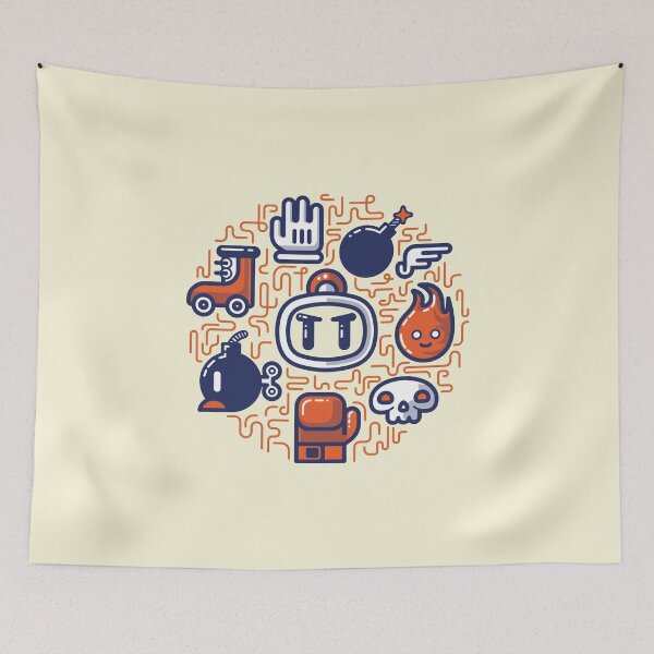 Item preview, Bomberman arcade game funny tee designed and sold by quickkaart.