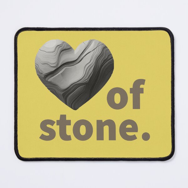 Item preview, heart of stone for unsentimental romantics. designed and sold by hitNmiss.