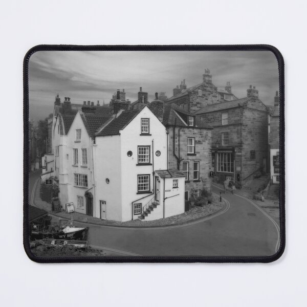 Item preview, Higgledy Piggledy Robin Hoods Bay BW designed and sold by Alisonchambers2.