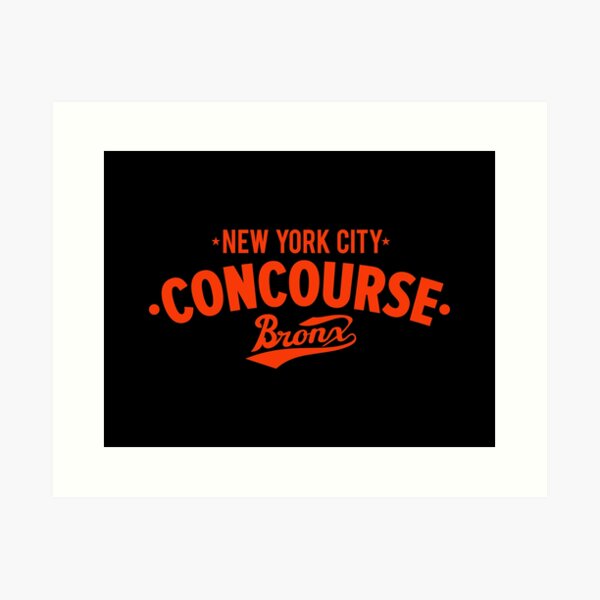 Artikel-Vorschau von Concourse Bronx Emblem - NY Lettering Apparel, designt und verkauft von Boogosh.
