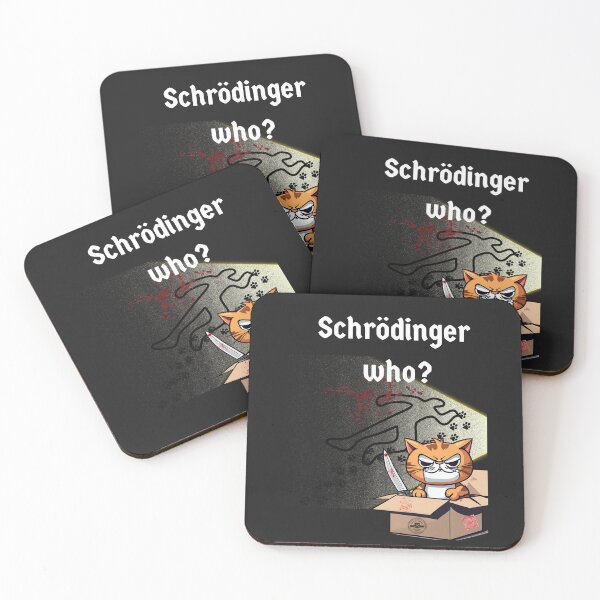 Item preview, Schrödingers cat crime scene designed and sold by t1n3333.