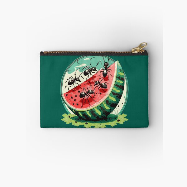 Item preview, Ants on Watermelon Illustration designed and sold by Corner-Distro.