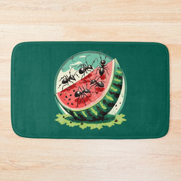 Item preview, Ants on Watermelon Illustration designed and sold by Corner-Distro.