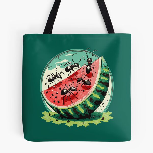 Item preview, Ants on Watermelon Illustration designed and sold by Corner-Distro.