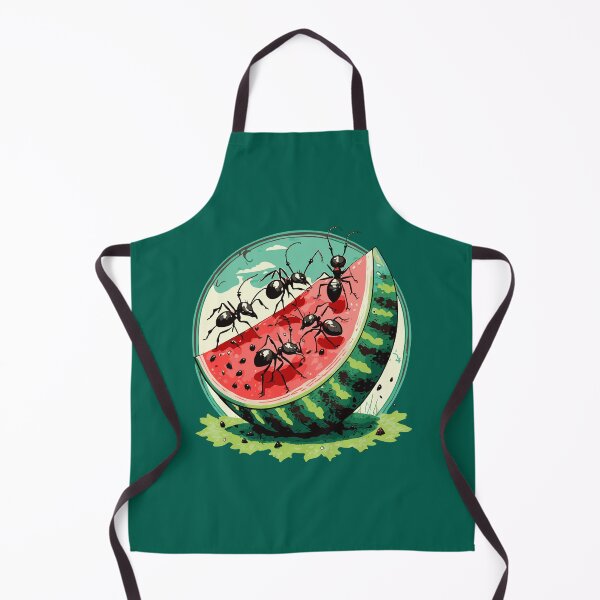 Item preview, Ants on Watermelon Illustration designed and sold by Corner-Distro.