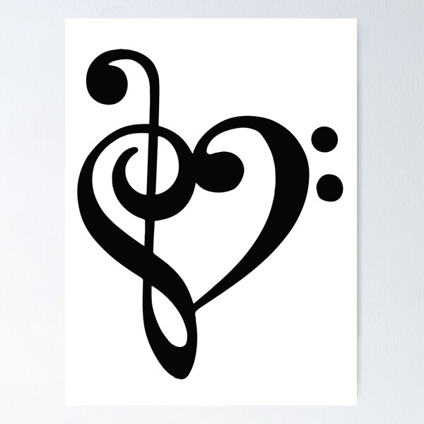 Item preview, Musical Heart Symbol  designed and sold by NAMIllustrator.