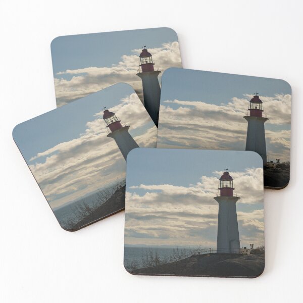Item preview, A Vancouver lighthouse at dusk - photo designed and sold by CineWanderlust.