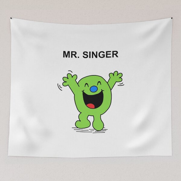 Item preview, Mr. Singer designed and sold by Scat the cat.