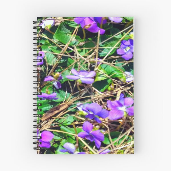 Item preview, La primavera ha salido violetas salvajes designed and sold by Evesunderground.