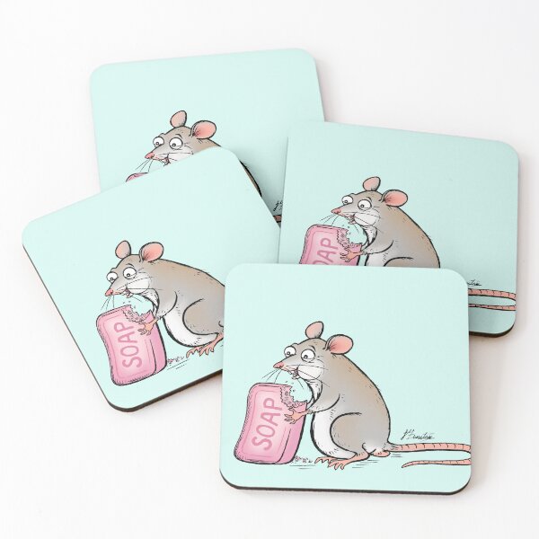 Item preview, Rat eating soap designed and sold by Jed Dunstan.