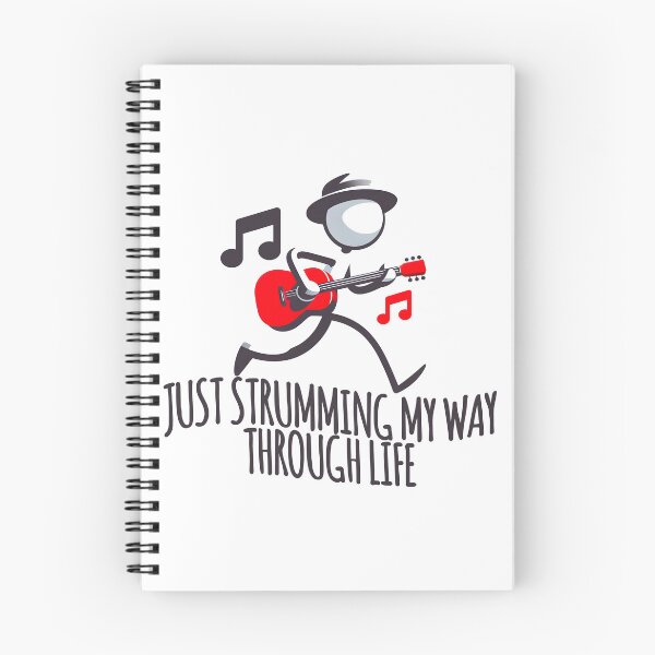 Item preview, I'm Just Strumming Through Life | Music Lover Gift designed and sold by Creatise.