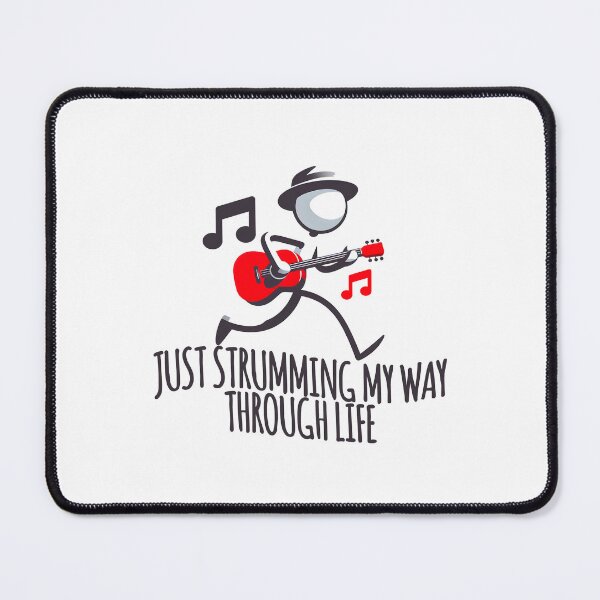 Item preview, I'm Just Strumming Through Life | Music Lover Gift designed and sold by Creatise.
