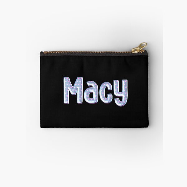 Item preview, Blue Love Macy Name Label (Black) designed and sold by NormadWorld.