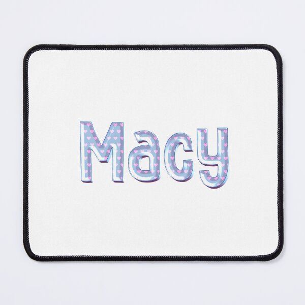 Item preview, Blue Love Macy Name Label designed and sold by NormadWorld.