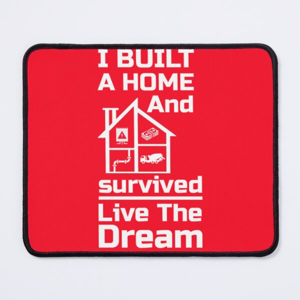 Item preview, I Built A Home And Survived Shirt - Grand Design Self Build t shirt - DIY House T-shirt - Grand Designs Gift t-shirt - Self Build It designed and sold by happygiftideas.