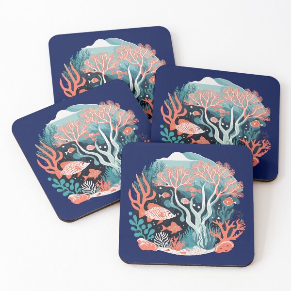 Item preview, Reef Illustration designed and sold by Corner-Distro.