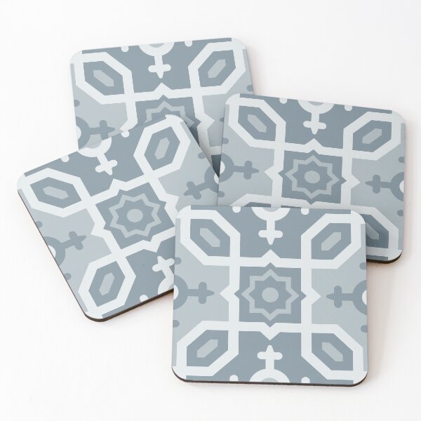 Item preview, Geometric Pattern: Templo: Bluestone designed and sold by Red Wolf.