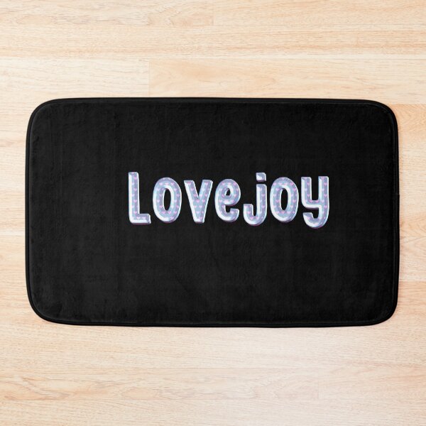 Item preview, Blue Love Lovejoy Name Label (Black) designed and sold by NormadWorld.