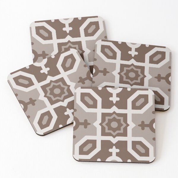 Item preview, Geometric Pattern: Templo: Brownstone designed and sold by Red Wolf.