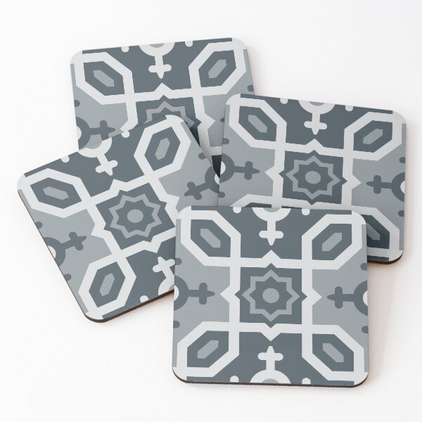 Item preview, Geometric Pattern: Templo: Pebble designed and sold by Red Wolf.