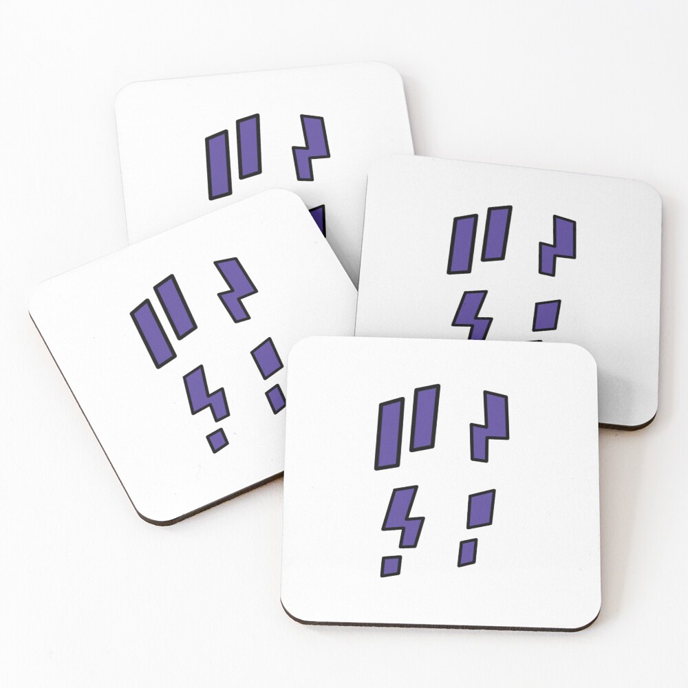 Item preview, Coasters (Set of 4) designed and sold by Random Fandom Merch.