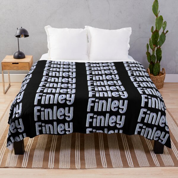 Item preview, Blue Love Finley Name Label (Black) designed and sold by NormadWorld.