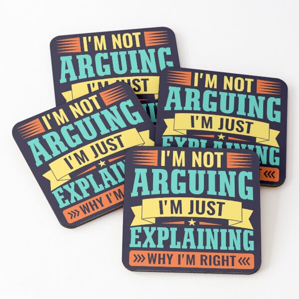 Item preview, I'm not arguing i'm just explaining why i'm right designed and sold by NAMIllustrator.