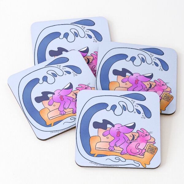 Item preview, Couch Surfers designed and sold by paperlovesink.