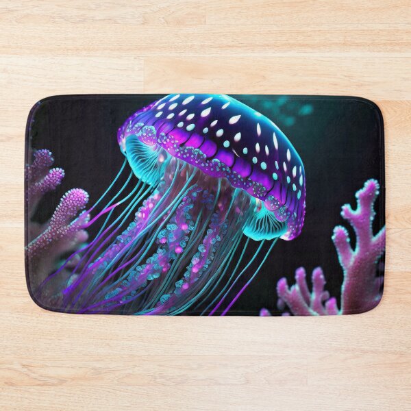 Item preview, Purple Neon Jellyfish  designed and sold by JohnXD247.