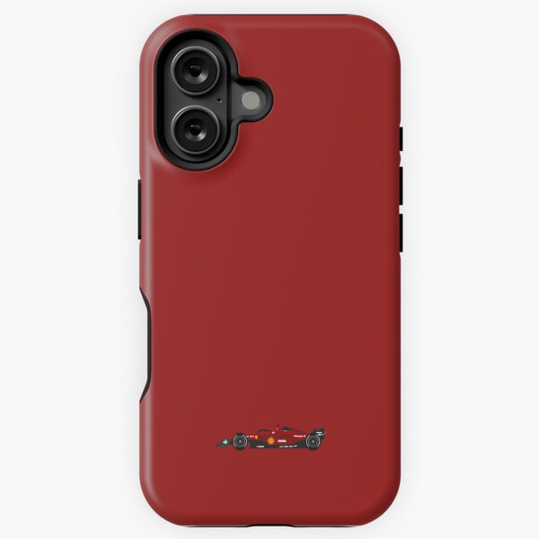 Item preview, Minimalistic Ferrari Formula 1 Team inspired iphone Cover and Samsung mobile case best gift for F1 fans designed and sold by Pink Polar F1.