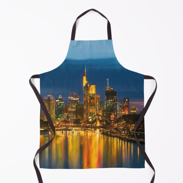 Item preview, Painting of the Skyline of Frankfurt, Germany designed and sold by Delemore Art.