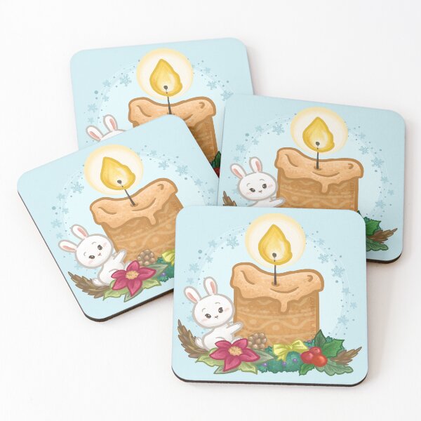 Item preview, Christmas Bunny Candle designed and sold by Khotekmei.