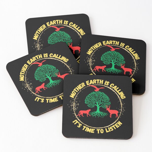 Item preview, Mother Earth is calling it's time to listen designed and sold by Azrou shop.