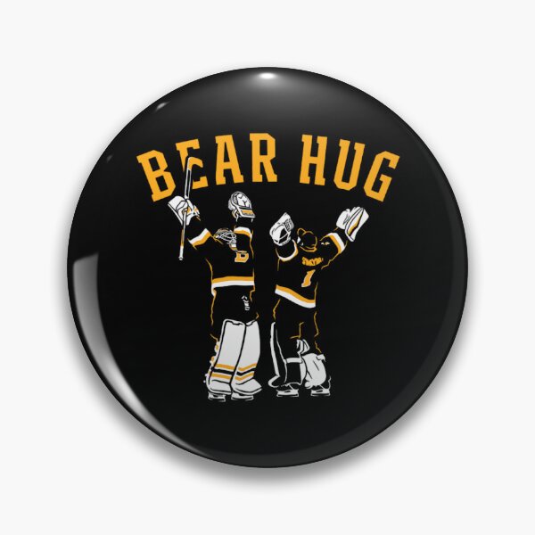 Item preview, Bruins Goalie Bear Hug - Bruins designed and sold by BarooBloom.