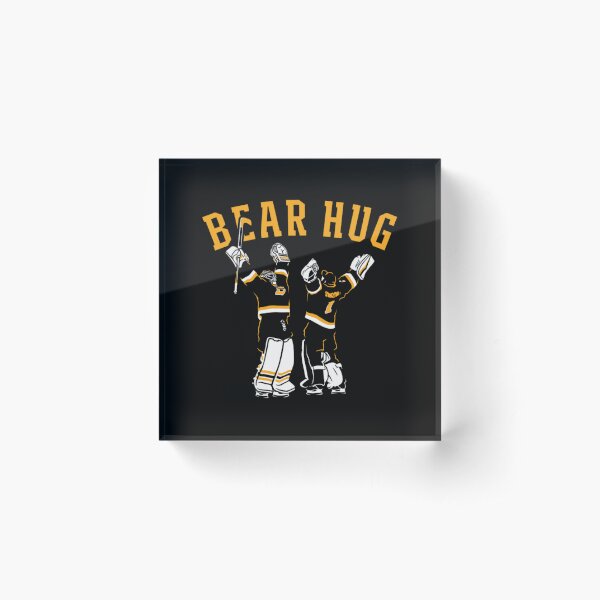 Item preview, Bruins Goalie Bear Hug - Bruins designed and sold by BarooBloom.