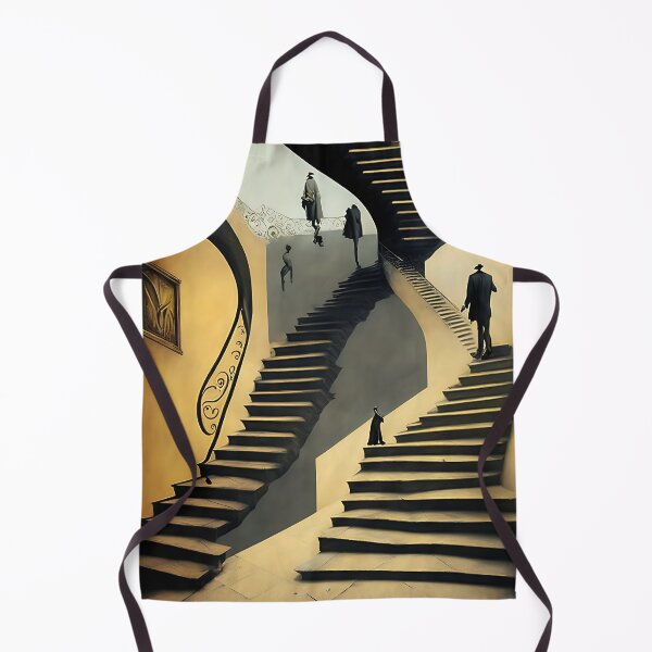 Item preview, [AI Art] Stairways, inspired by the works of a surrealist master designed and sold by Sissle.
