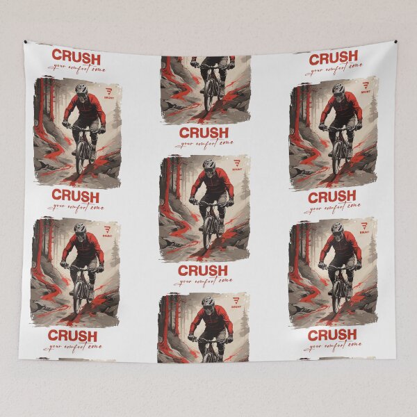 Item preview, Downhill bike, gift cycling cyclist mountain biker designed and sold by BRUNTadventures.