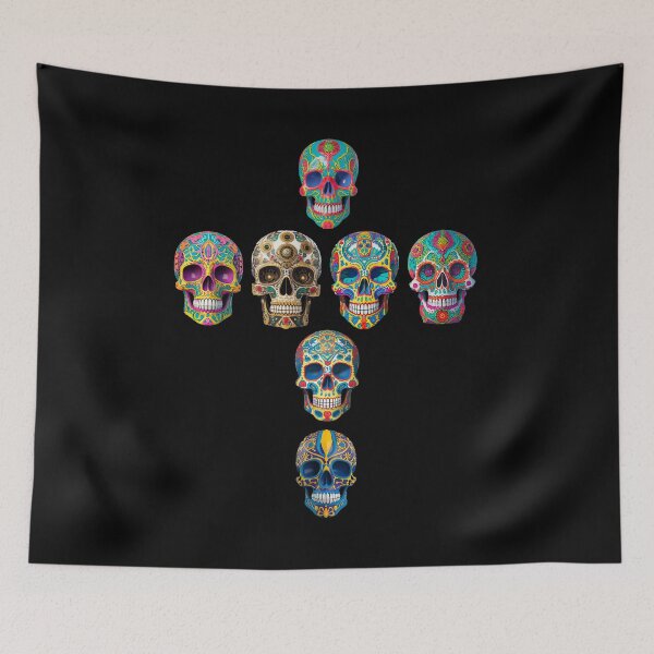 Item preview, Día de Muertos cross designed and sold by occorocks.