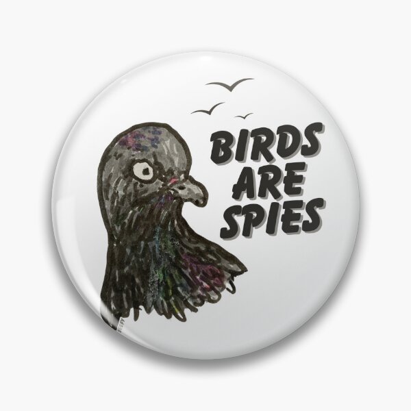 Item preview, Birds are SPIES pigeon designed and sold by mol842.