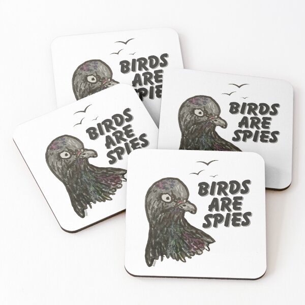 Item preview, Birds are SPIES pigeon designed and sold by mol842.