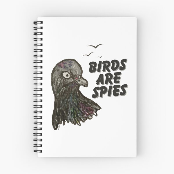 Item preview, Birds are SPIES pigeon designed and sold by mol842.