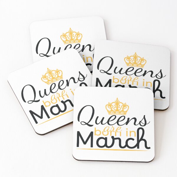 Item preview, Queens are born in march  designed and sold by MDSDesigns.